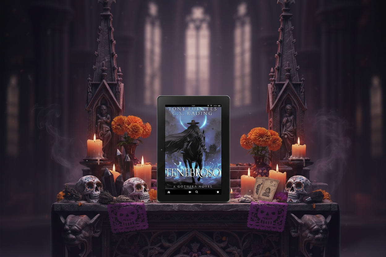 Tenebroso altar mockup